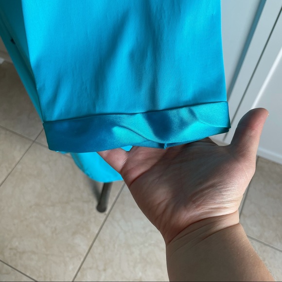 Vintage Vanity Fair Bright Blue Robe Housedress - Picture 12 of 15